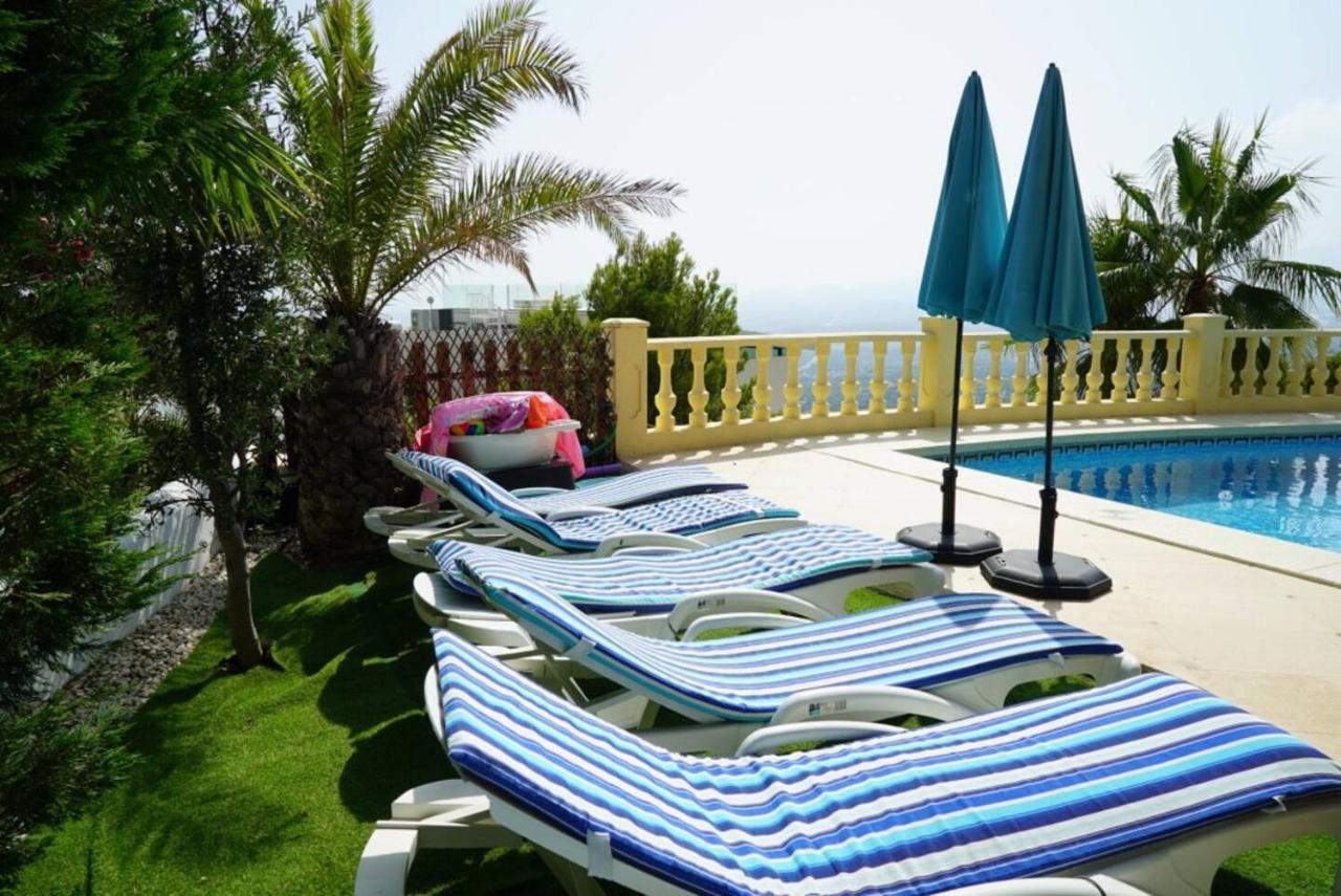 Villa Aleandra Con Maravillosas Vistas Al Mar! Altea Kültér fotó