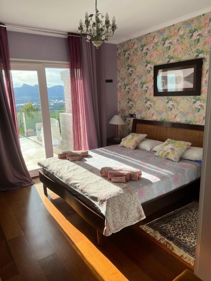Villa Aleandra Con Maravillosas Vistas Al Mar! Altea Kültér fotó