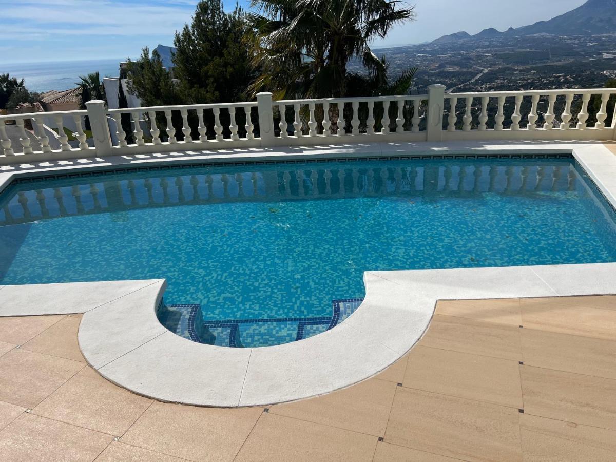 Villa Aleandra Con Maravillosas Vistas Al Mar! Altea Kültér fotó